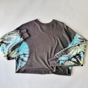 PINK by Victoria's Secret Oversized Tie Dye Lightweight Sweatshirt Size Medium